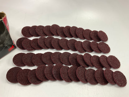 3M 05527 Scotch-Brite Roloc Surface Prep Disc 2'' Diameter TR MED Grit - 49 Discs