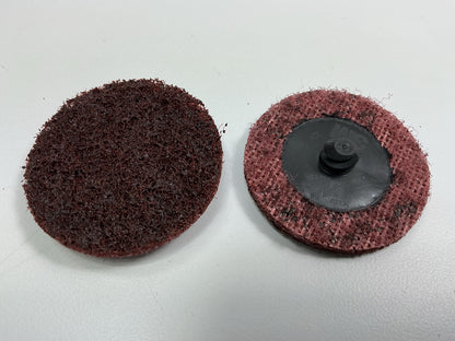 3M 05527 Scotch-Brite Roloc Surface Prep Disc 2'' Diameter TR MED Grit