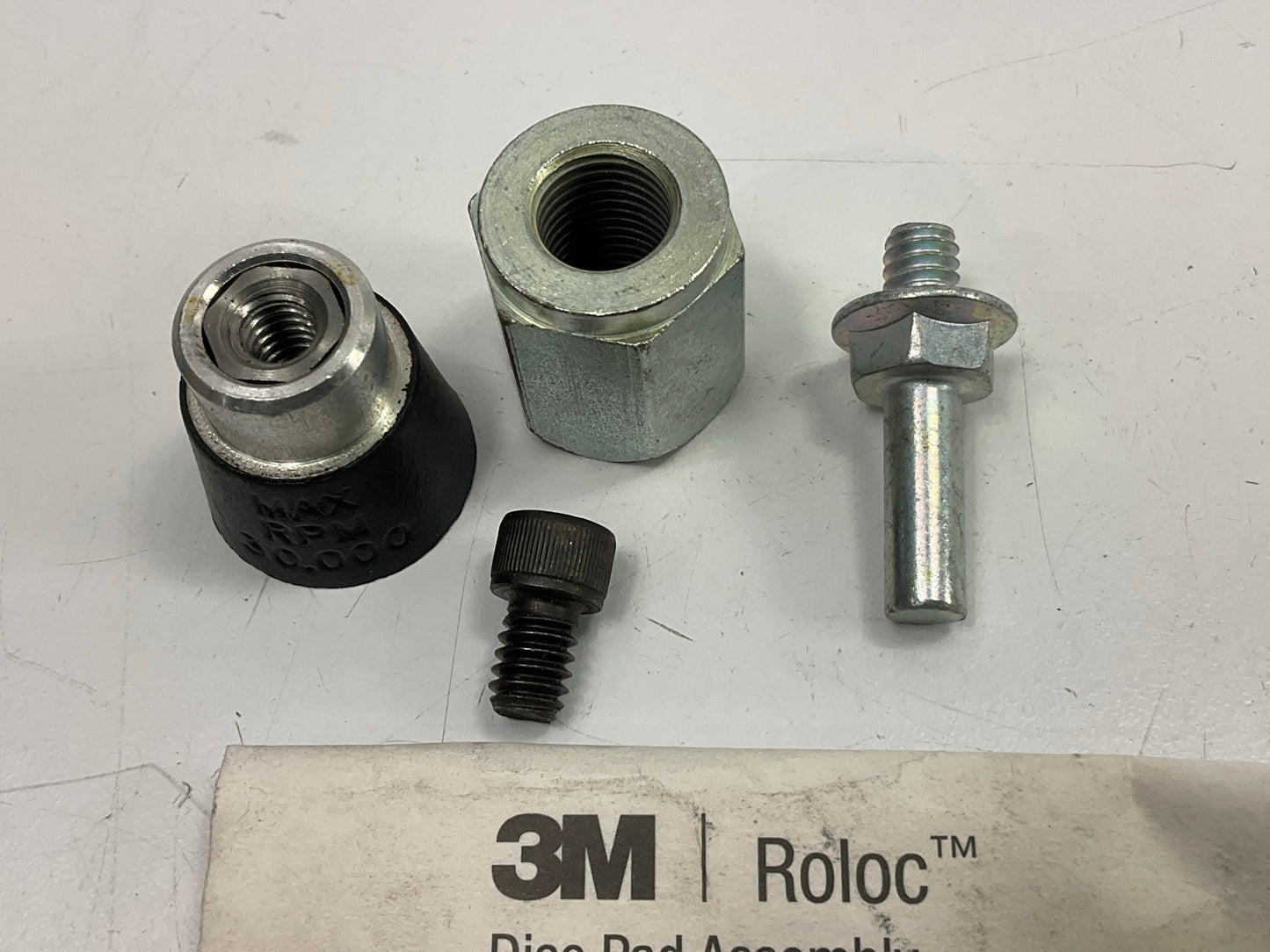 3M 05538 1'' Roloc Disc Pad Assembly For Drills Grinders & Sanders