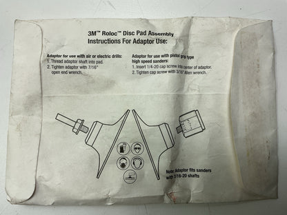 3M 05540 Roloc Disc Back-Up Pad 3 Inch