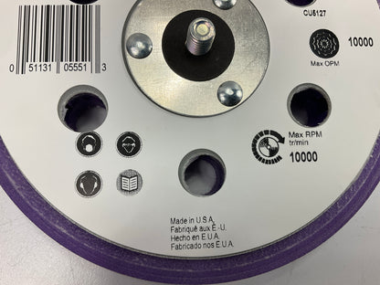3M 05551 Hookit Clean Sanding 6'' Soft Disc Backup Pad Paint Refinish Sander