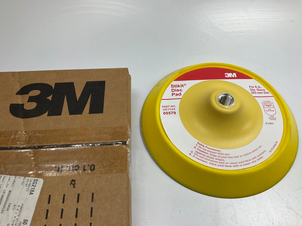 3M 05579, 8 Inch Stickit Backing Pad