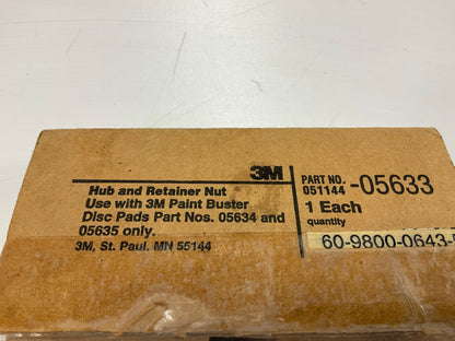 3M 05633 Paint Buster Hub And Retainer Nut