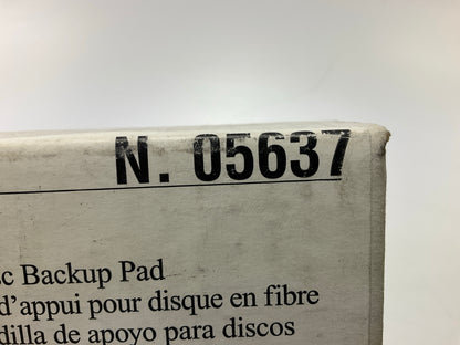 (8) Pcs Total - 3M 05637 Fibre Disc Backup Pad, 5 In X 7/8 In,