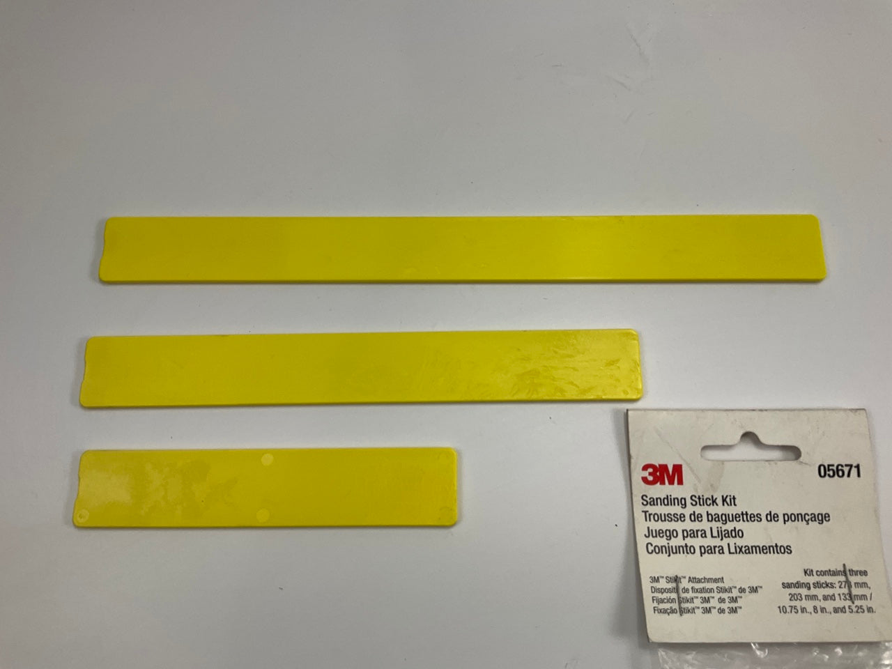 3M 05671 Sanding Stick Kit, Stikit (PSA Adhesive)  3 Pack