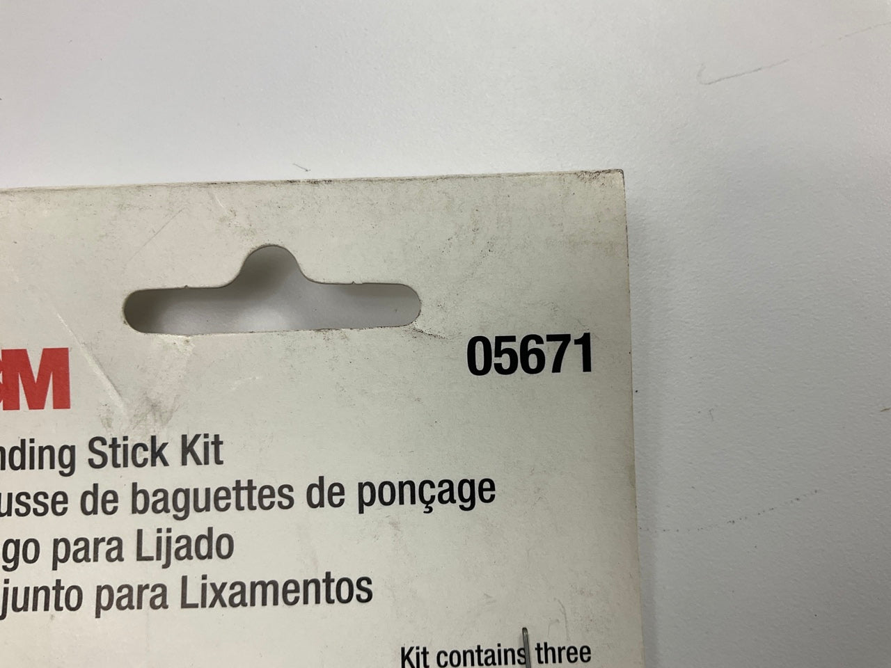 3M 05671 Sanding Stick Kit, Stikit (PSA Adhesive)  3 Pack