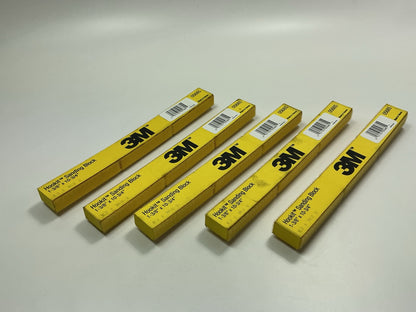 (5) 3M 05685 Hookit Sanding Block, 10-3/4'' L X 1-3/8'' W, Hook & Loop Attachment