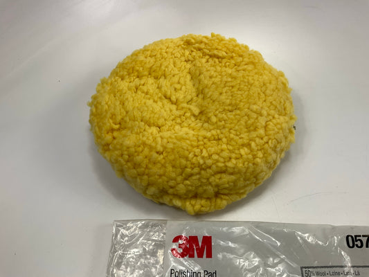 3M 05705 Wool Polishing Pad, 9 In, Double Sided