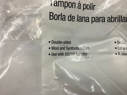 3M 05705 Wool Polishing Pad, 9 In, Double Sided