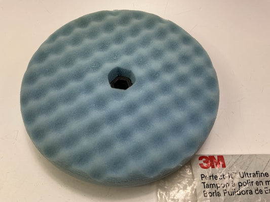 3M 05708 Perfect-It Double-Sided Ultrafine Foam Polishing Pad, 8''