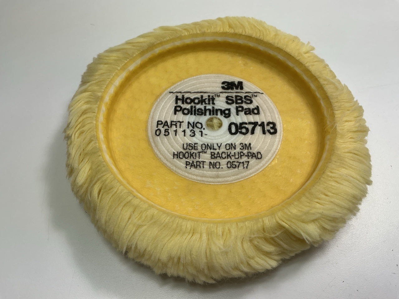 COSMETIC DAMAGE SEE PHOTOS 3M 05713 9'' Wool Polishing Pad, Single Sided