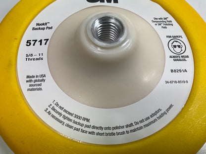 3M 05717 Buffing And Polishing 7 Inch Backup Pad - Hookit 7''x3/4''