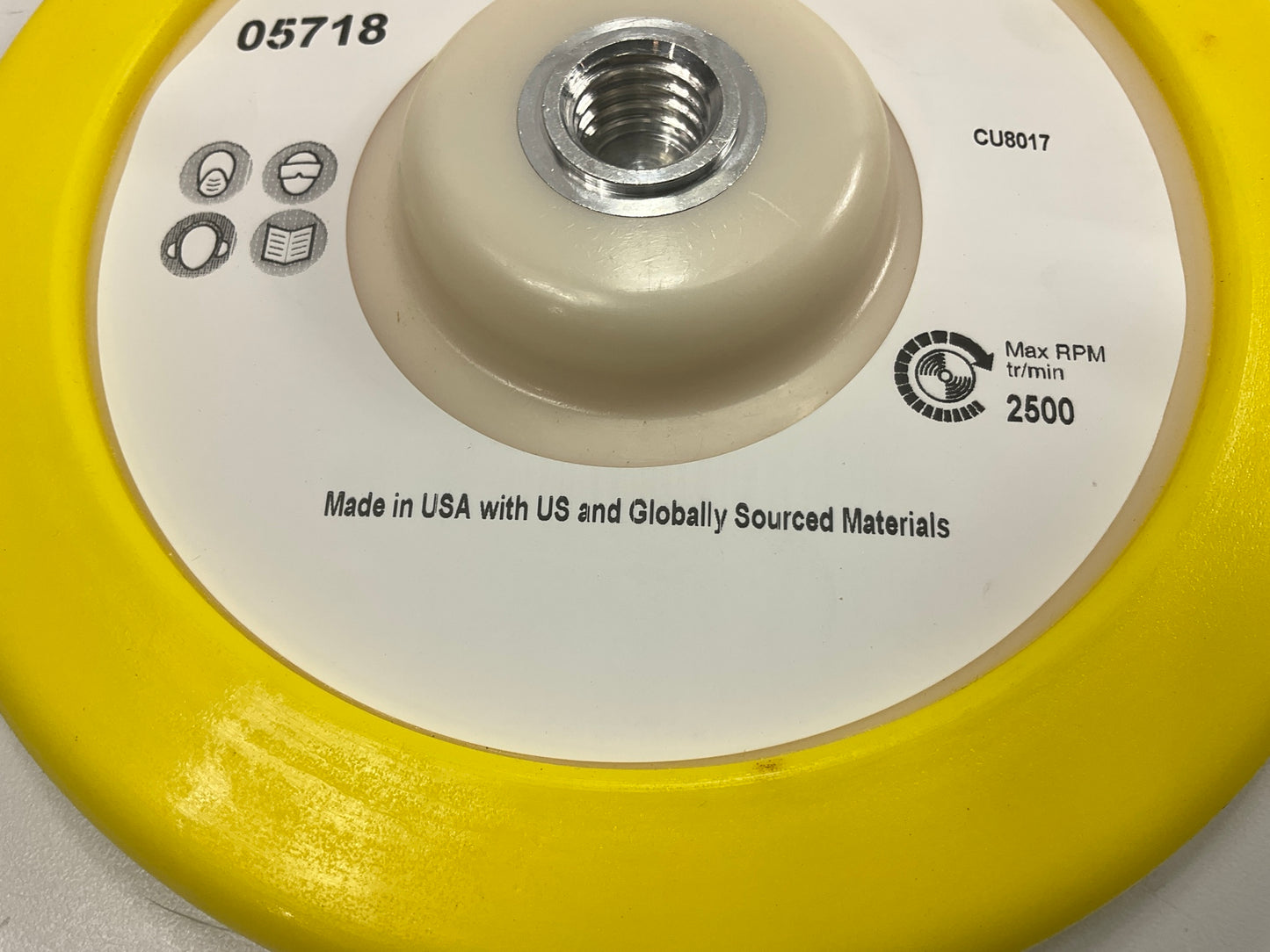 3M 05718 Perfect-It Back-Up Pad, 7 Inch