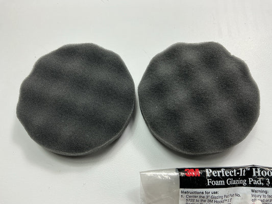 3M 05722 Perfect-It Hookit II Polishing Pad, 3 Inch, Pack Of 2 Pads