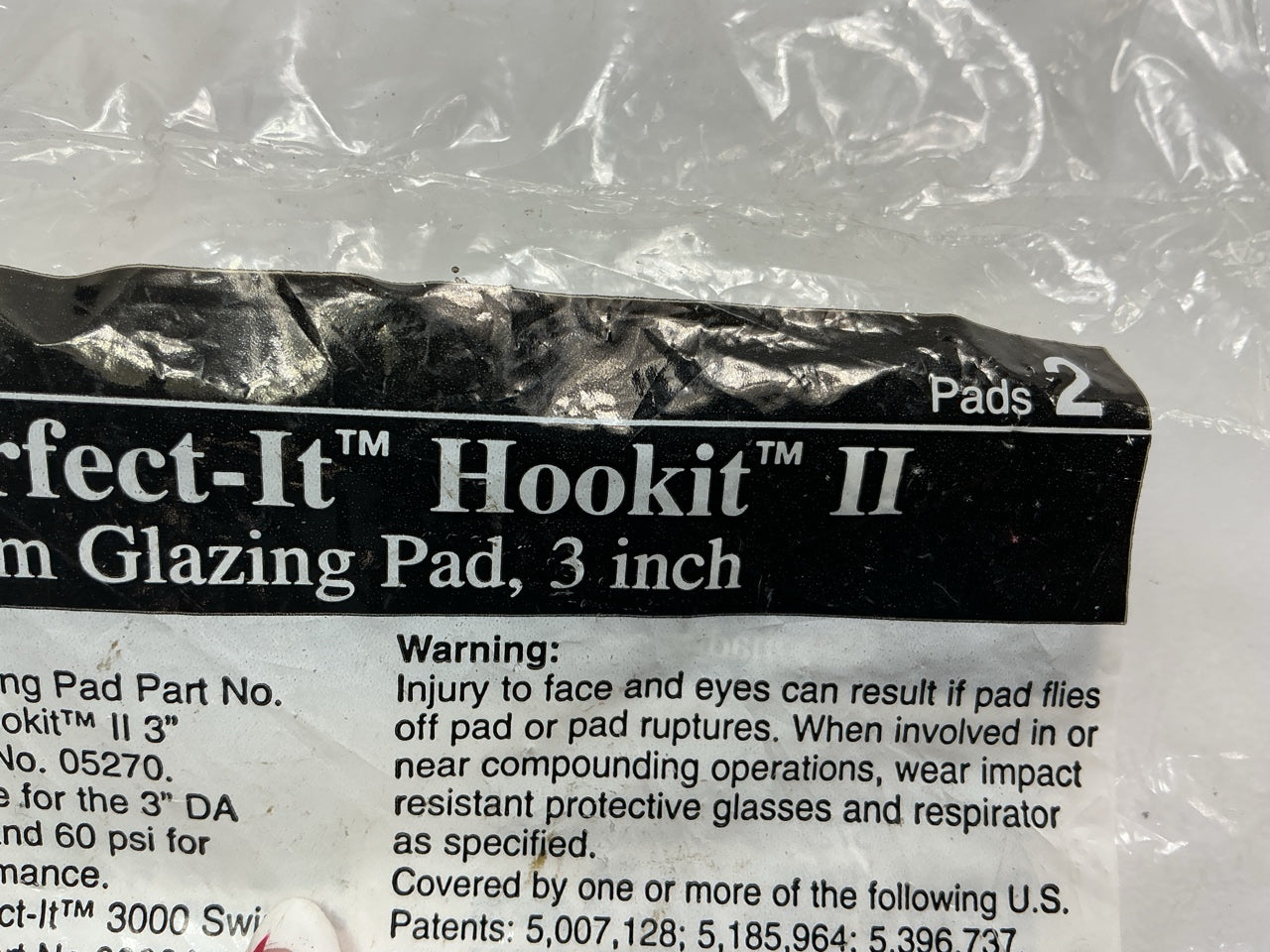 3M 05722 Perfect-It Hookit II Polishing Pad, 3 Inch, Pack Of 2 Pads