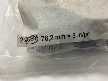 (2) 3M 30042 Perfect-It 4'' Single Sided Polishing Foam Pads, Hook And Loop