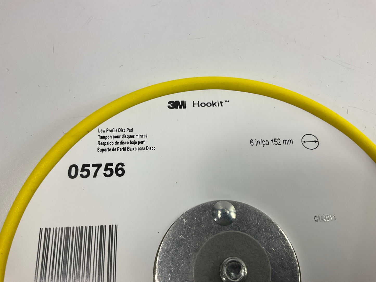 3M 05756 Hookit Low Profile Disc Pad, 6 Inch