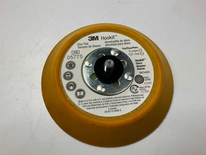 3M 05775 5'' Hookit Disc Pad, 5'' X 3/4'' X 5/16-24 Medium