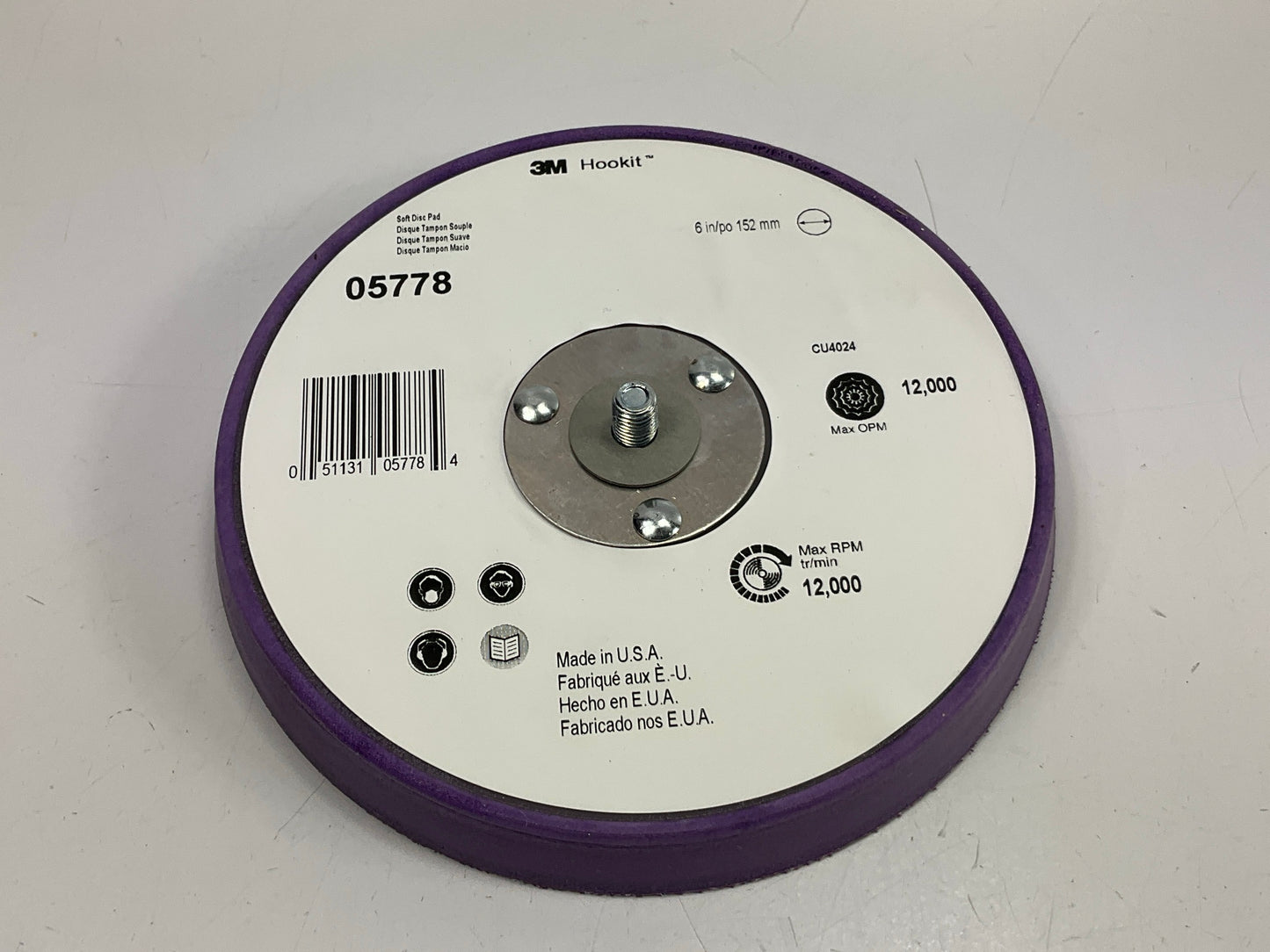3M 05778 Painter's Disc Pad With Hookit 6 Inch