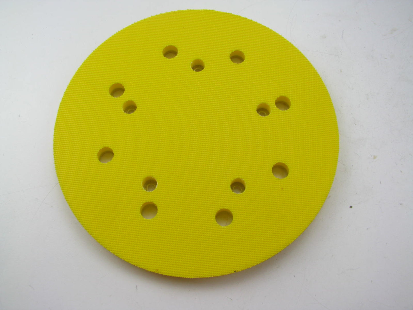 3m 05783 8'' X 5 Bolt Hole Dust-Free Disc Backing Pad - 1500 Max RPM