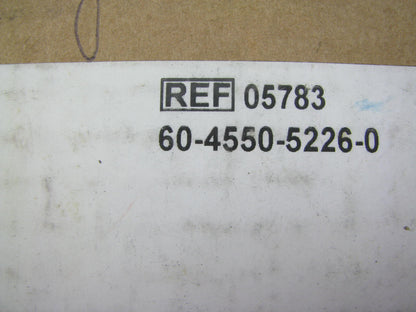 3m 05783 8'' X 5 Bolt Hole Dust-Free Disc Backing Pad - 1500 Max RPM
