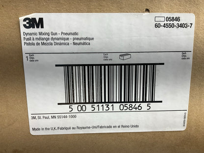 3M 05846 Dynamic Mixing Applicator Pneumatic Air Powered Gun