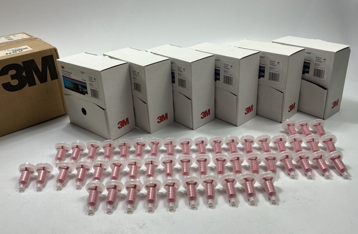 3M 05847 Dynamic Mixing Nozzle For Auto Body Repair Shop (300 Pcs Total)