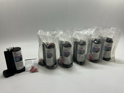 (6) 3M 05850 Auto Dent Filling Compound For 05846 Gun (3M Dynamic Mixing System)