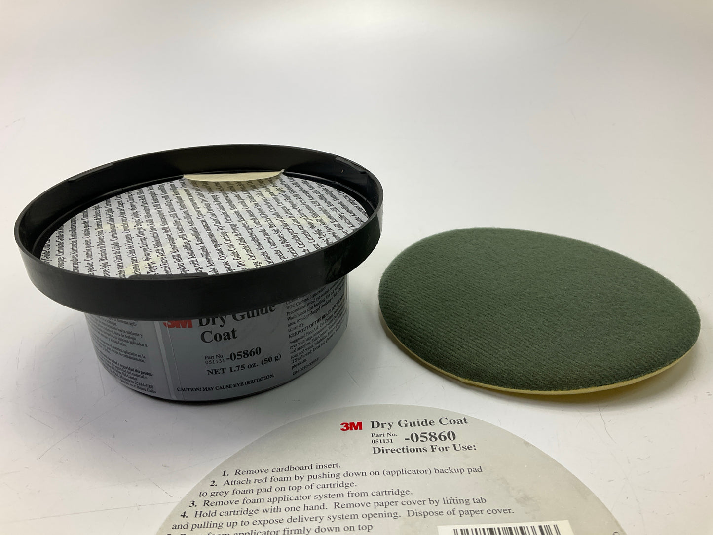 3M 05860 5860 Dry Guide Coat Cartridge Refill For 05861 Primer Body Filler Paint