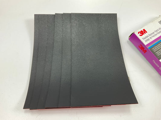 3M 5888 05888 Auto Body Bumper Repair Patch Kit Black 8''x4'' Plastic Crack Fix