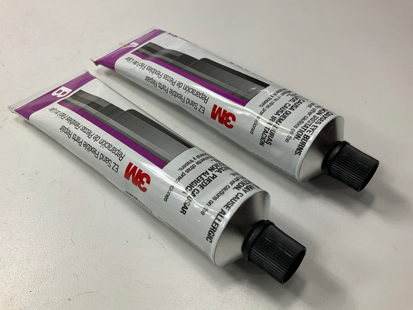3M 05895 EZ Sand Flexible Parts Repair, (2) 5 Fl Oz Tubes
