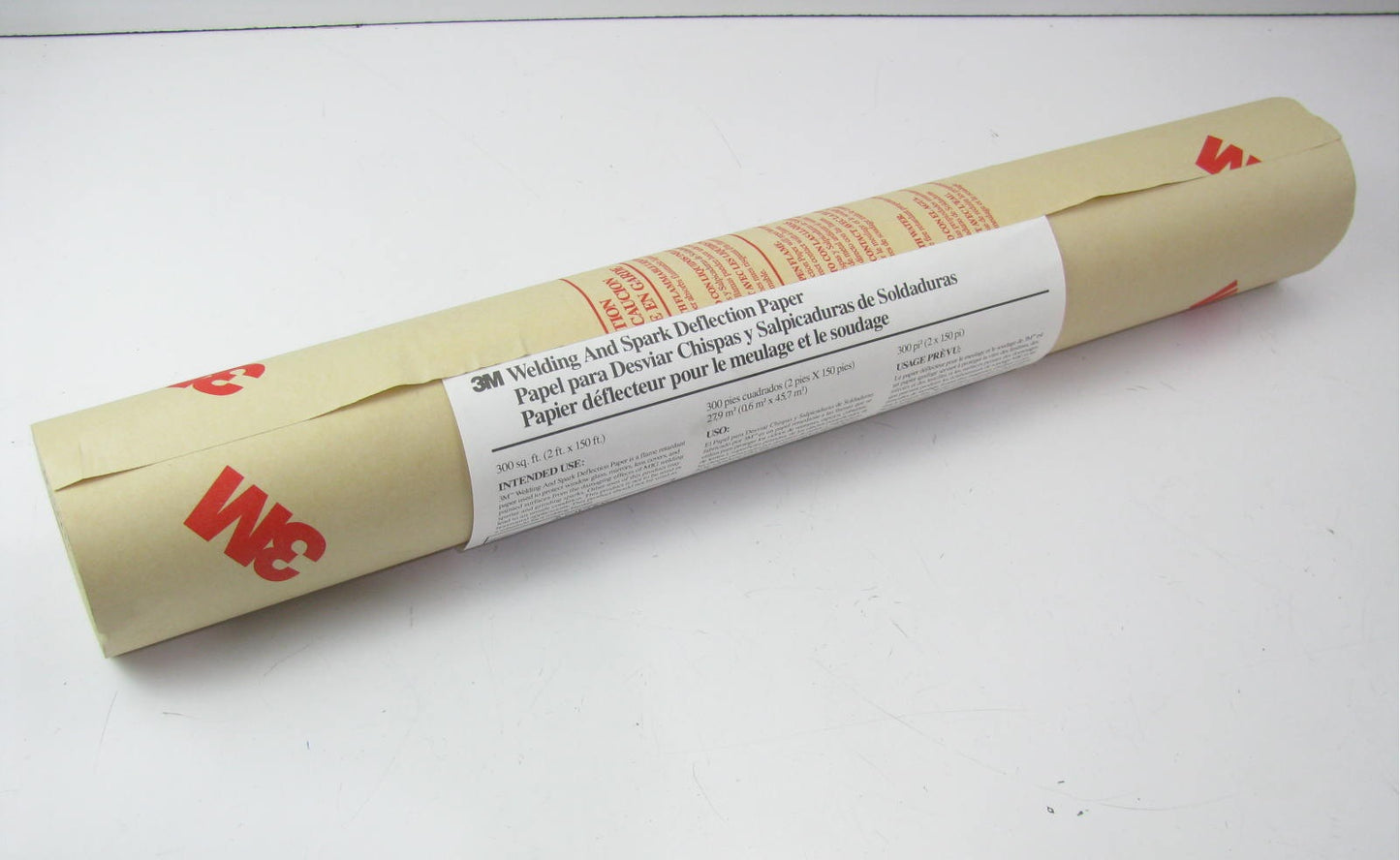 ROLL Of 150' X 2' FEET - 3M 05916 Welding And Spark Deflection Paper For Safety