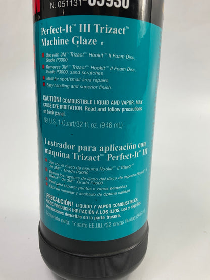 3M 05930 Perfect-It III Trizact Machine Glaze, 1 Quart