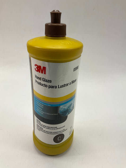 3m 05990 Imperial Polishing Compound Brown / Orange Hand Glaze 1 Quart