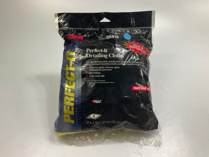 3M 06016 Perfect-It Detailing Cloths Towels 12'' X 14'' - 6 Cloths/Pack