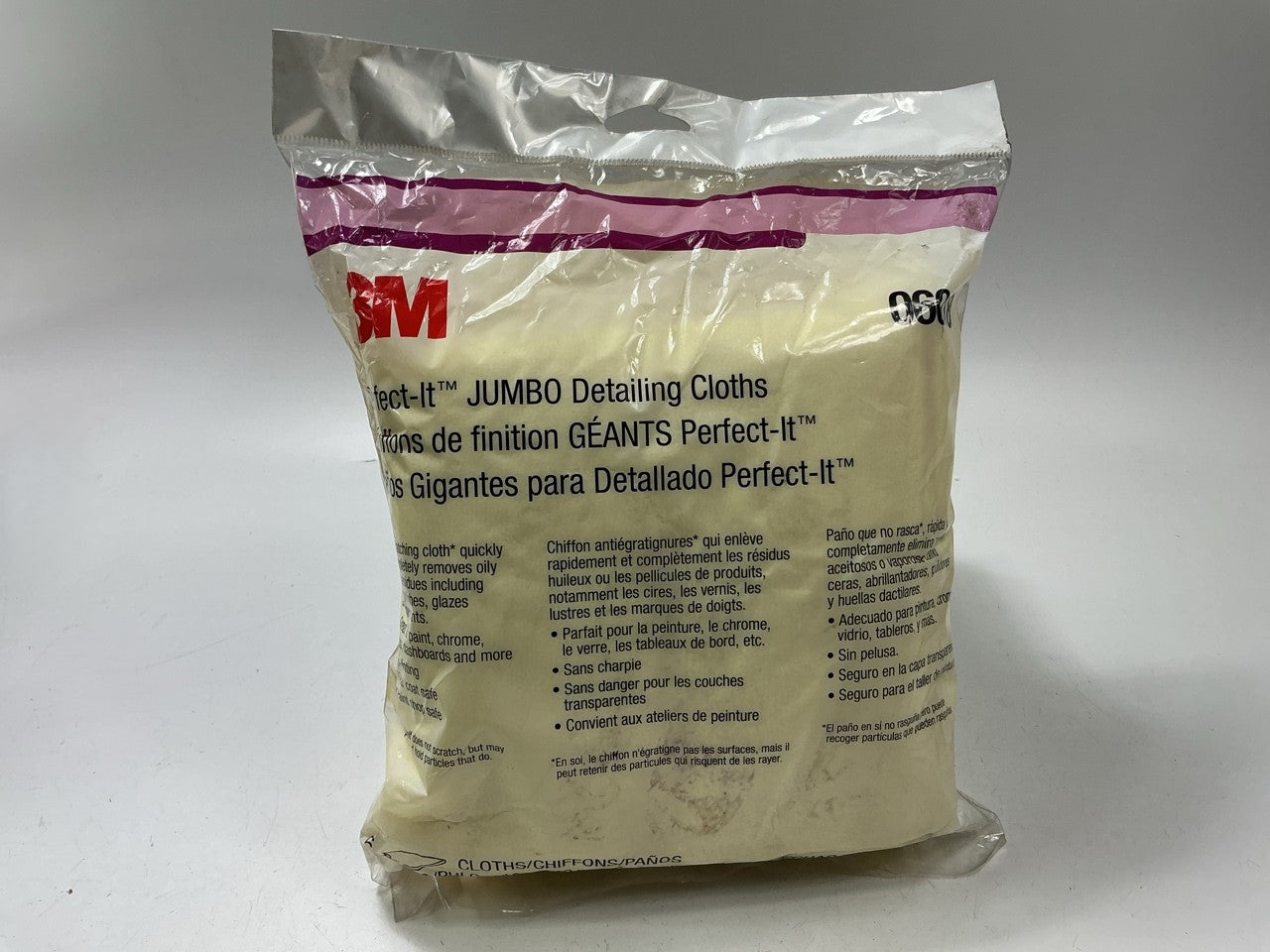 3M 06018 Perfect-It Jumbo 16'' X16'' Detailing Cloth, Pack Of 6