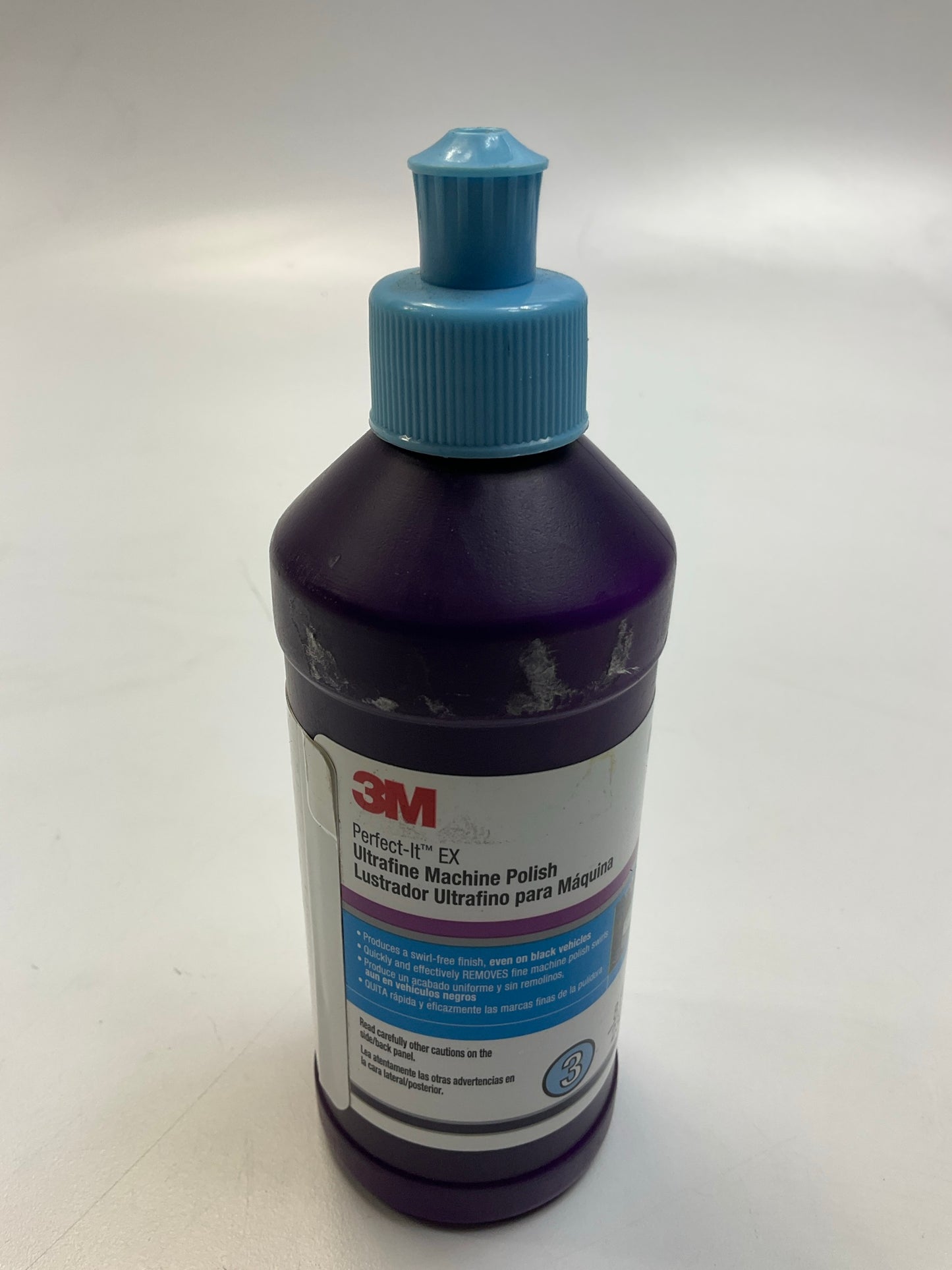 3M 06097 Perfect-It II 6097 EX Ultrafine Machine Polish, 8 Oz, Blue