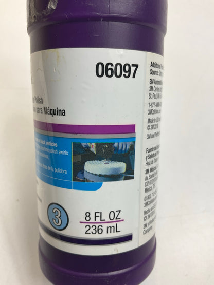 3M 06097 Perfect-It II 6097 EX Ultrafine Machine Polish, 8 Oz, Blue