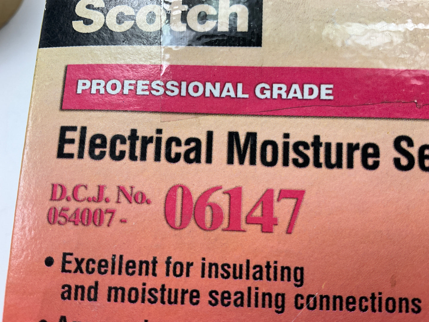 3M Scotch 06147 Electrical Moisture Sealant Roll (2-1/2 In X 10')