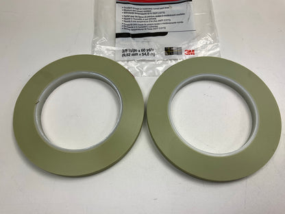 3M 06302 Scotch 218 Fine Line Tape 3/8 In X 60 Yd - 2 Rolls
