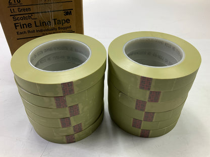 (12) Rolls - 3M Scotch 06305 Fine Line Tape 218 3/4'' X 60 Yd Each