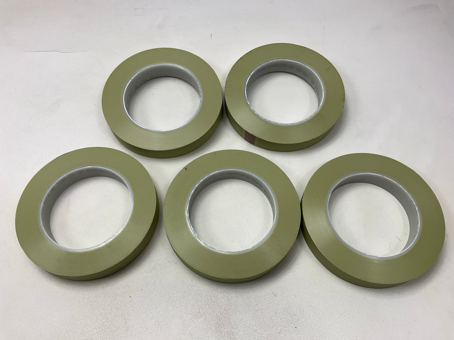 (5) Rolls - 3M Scotch 06305 Fine Line Tape 218 3/4'' X 60 Yd Each