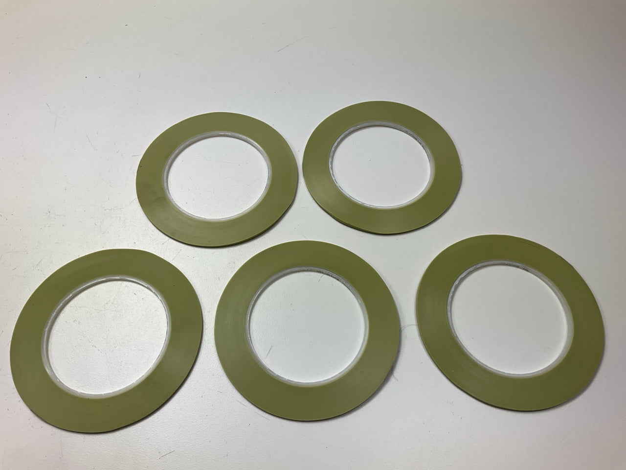 5 Rolls 3M 06308 Scotch Fine Line Tape 218 Green, 3/32'' Width (2.4 Mm), 60 Yards
