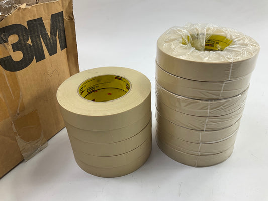 (12) 3M 06336 Automotive Refinish Masking Tape 233, 0.94'' X 60 Yard Each Roll