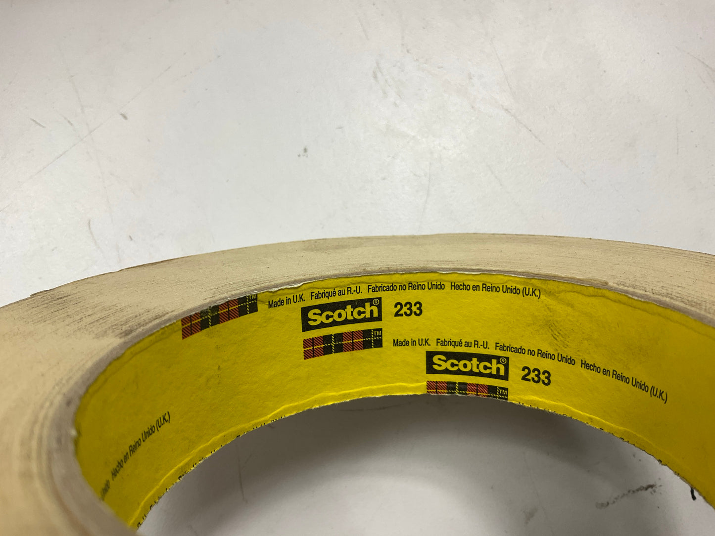 (34) 3M 06336 Automotive Refinish Masking Tape 233, 0.94'' X 60 Yard Each Roll