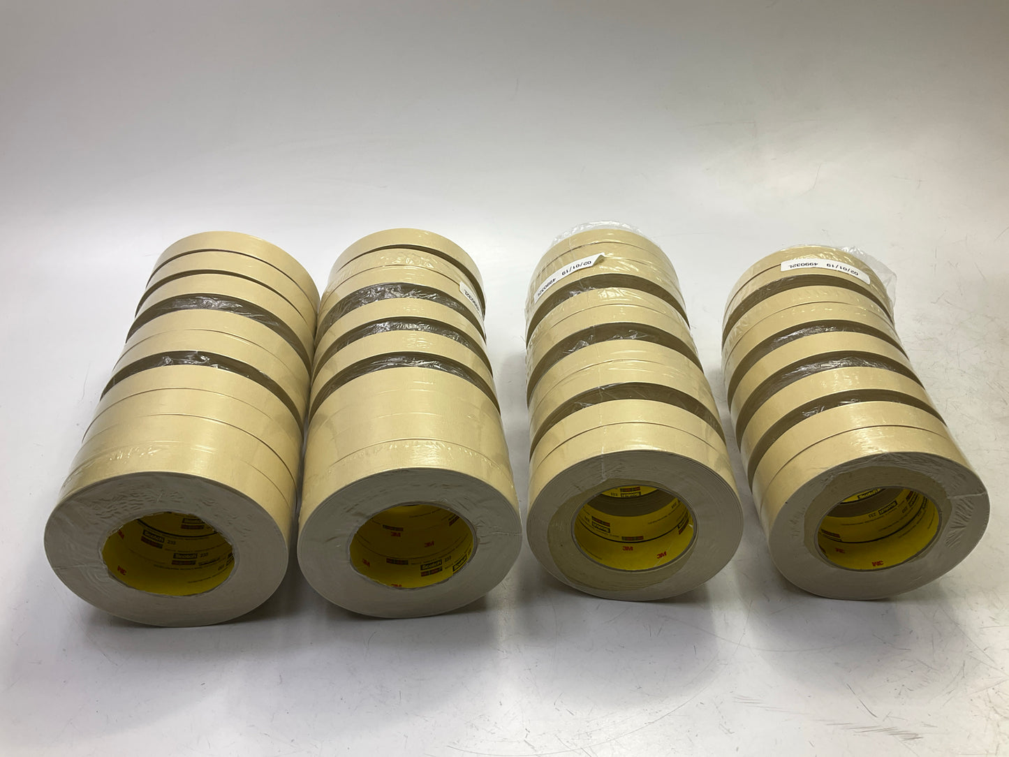 (35) Rolls, 3M 06336 Automotive Refinish Masking Tape 233, 0.94'' X 60 Yard Each