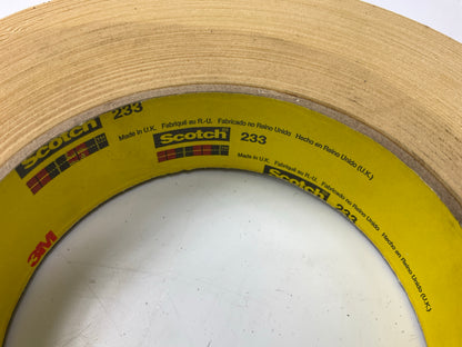 (9) 3M 06336 Automotive Refinish Masking Tape 233, 0.94'' X 60 Yard Each Roll