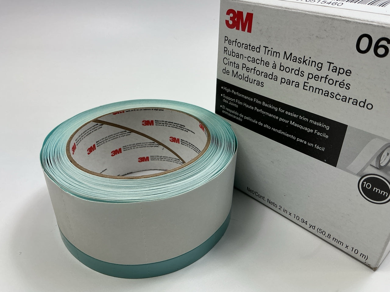 3M 06349 Perforated Trim Masking Tape Molding Paint Protection, Trim Lifting