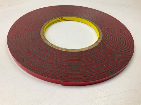 3M 06376 Automotive Attachment Tape, Gray, 1/4 In X 20 Yard
