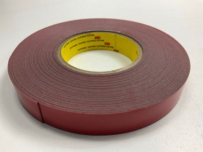 3M 6378 Automotive Double Sided Attachment Tape, Gray, 7/8'' X 20 Yds